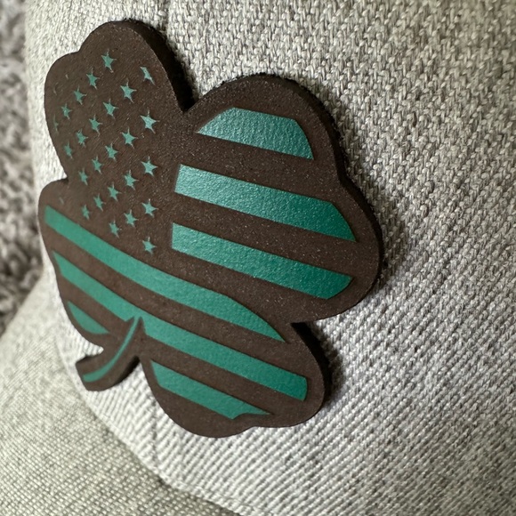 Branded Bills Hat Cap 4 Leaf Clover Patch - Picture 10 of 12